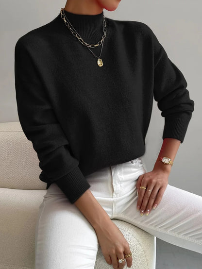 Elegant Turtleneck Sweater with Classic Design