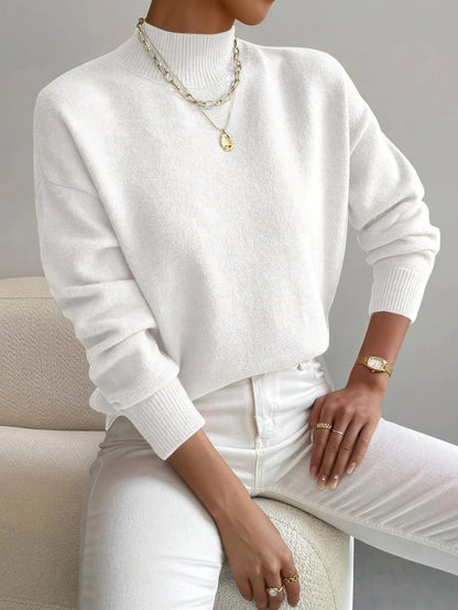 Elegant Turtleneck Sweater with Classic Design