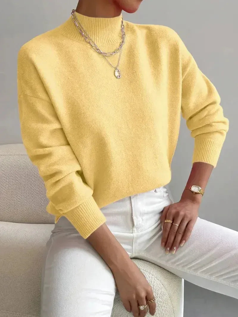 Elegant Turtleneck Sweater with Classic Design