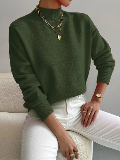 Elegant Turtleneck Sweater with Classic Design