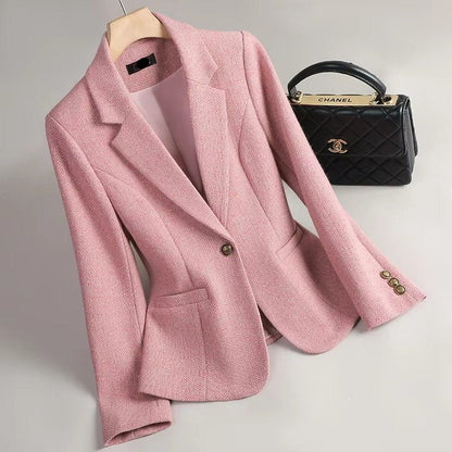 Cara | Women's Herringbone Wool Blazer