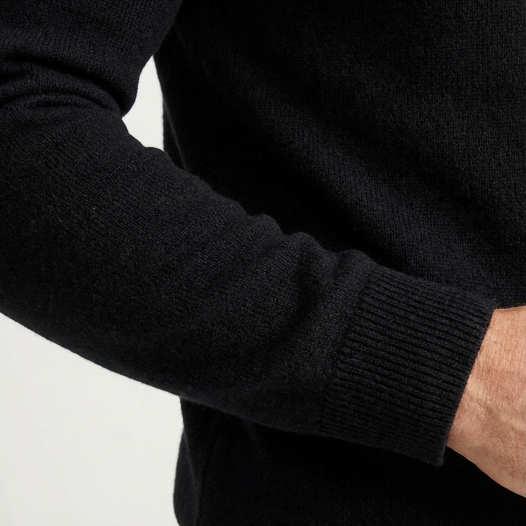 Men's Classic Quarter-Zip Jumper – Versatile Smart-Casual Pullover
