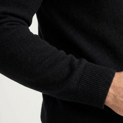 Men's Classic Quarter-Zip Jumper – Versatile Smart-Casual Pullover
