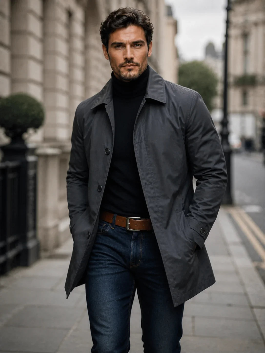 Men's Coat | Smart Trench