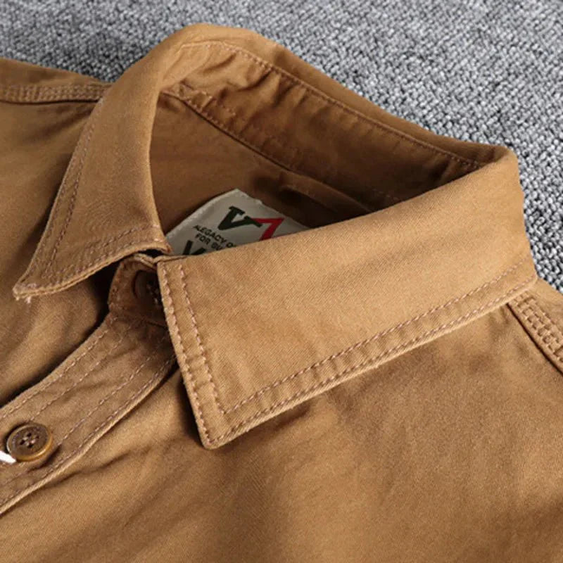 Men’s Casual Utility Shirt | Long Sleeve