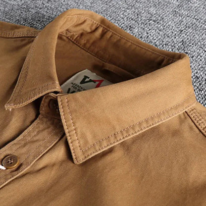 Men’s Casual Utility Shirt | Long Sleeve