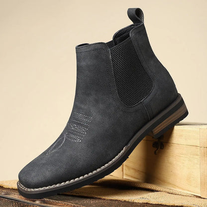Thomas | Men's Boots Chelsea Slip-On Western-Stitch Ankle Boots