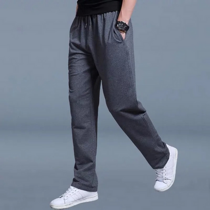 Men's Comfortable Jogging Pants with Elastic Waist