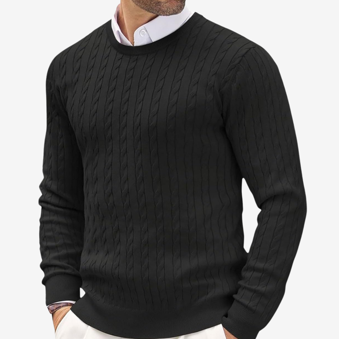 Men's Knitted Sweater - Soft & Warm