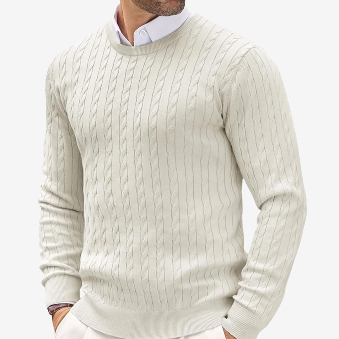 Men's Knitted Sweater - Soft & Warm