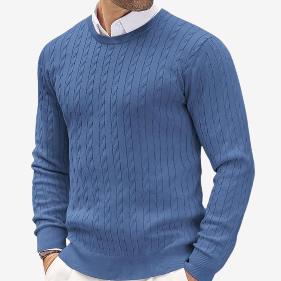 Men's Knitted Sweater - Soft & Warm