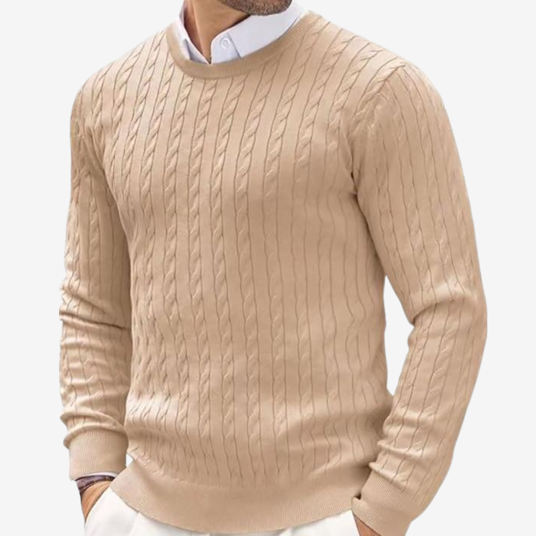 Men's Knitted Sweater - Soft & Warm