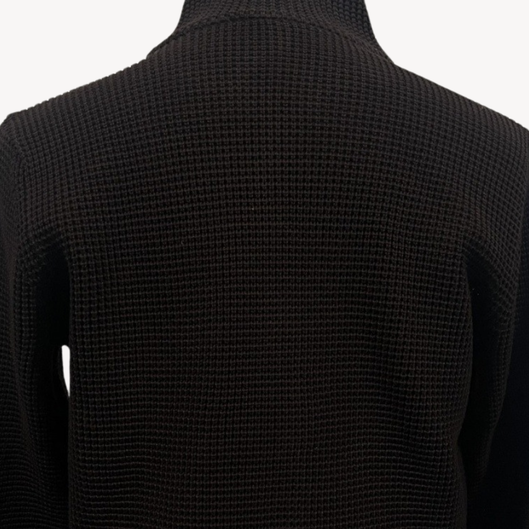 Men's Knitted Cardigan - Classic Comfort & Style