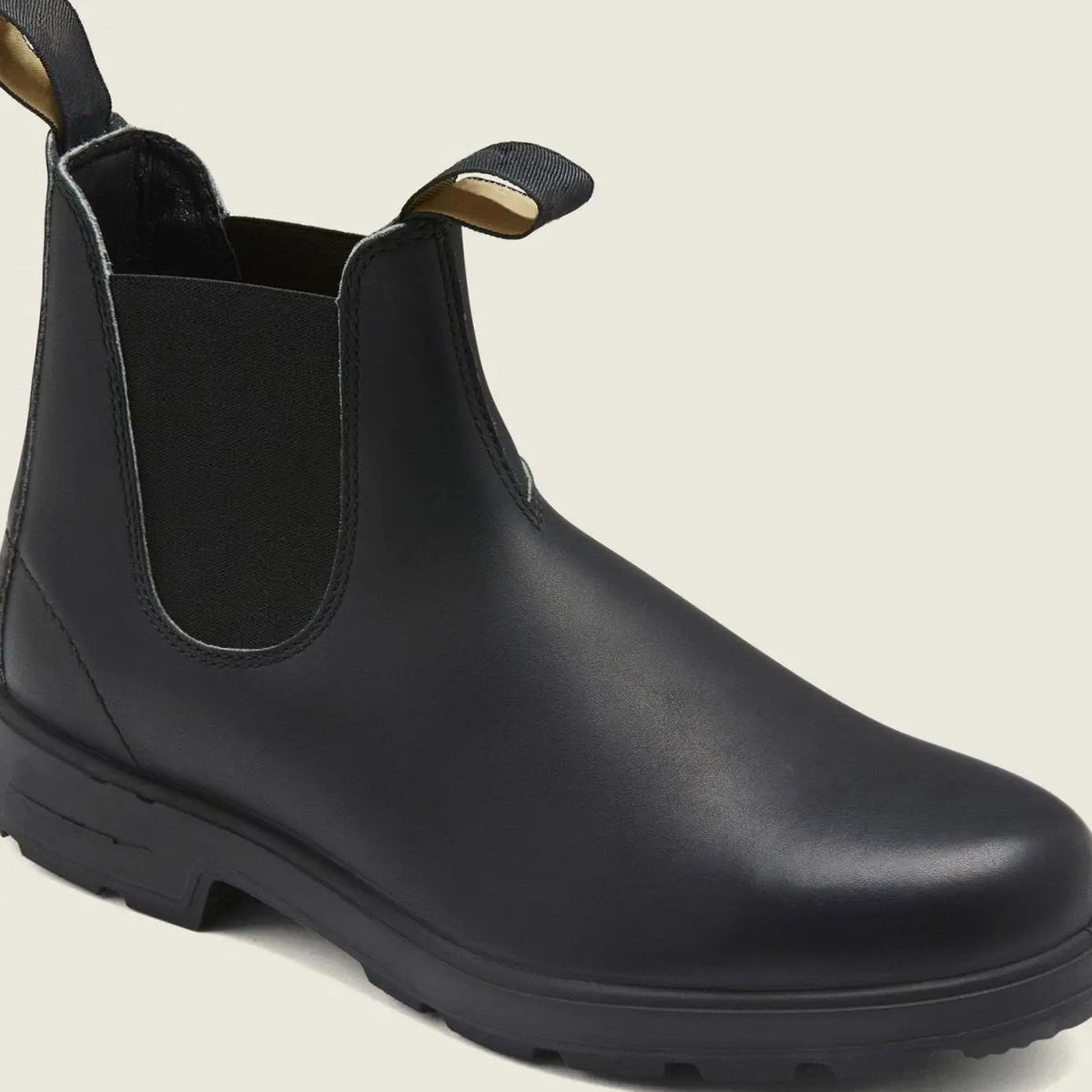 Thomas | Men's Leather Slip-On Chelsea Boots Rugged Sole