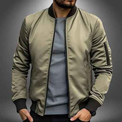 Men's Lightweight Bomber Jacket – Casual Windbreaker