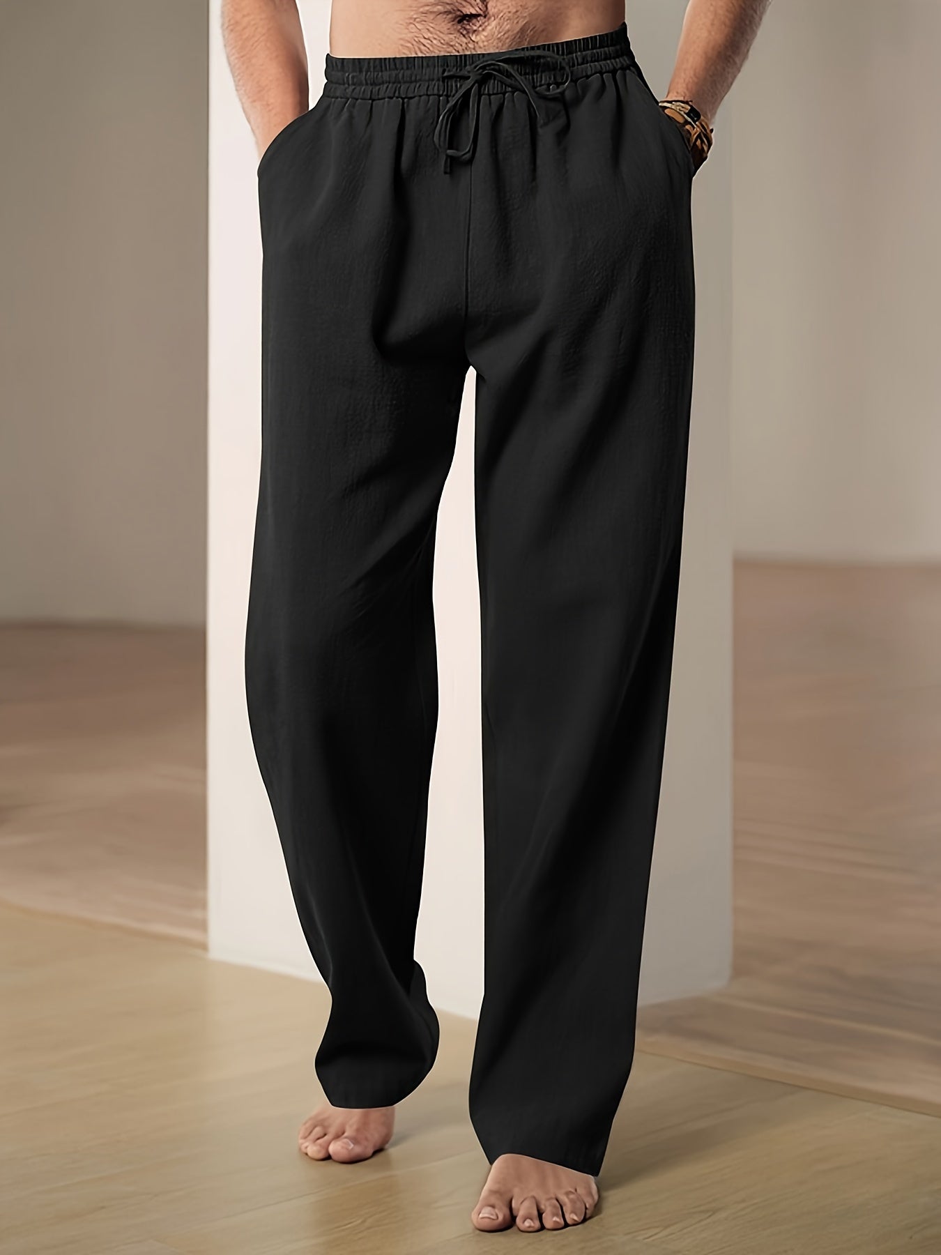 Men's Lightweight Relaxed Fit Lounge Trousers
