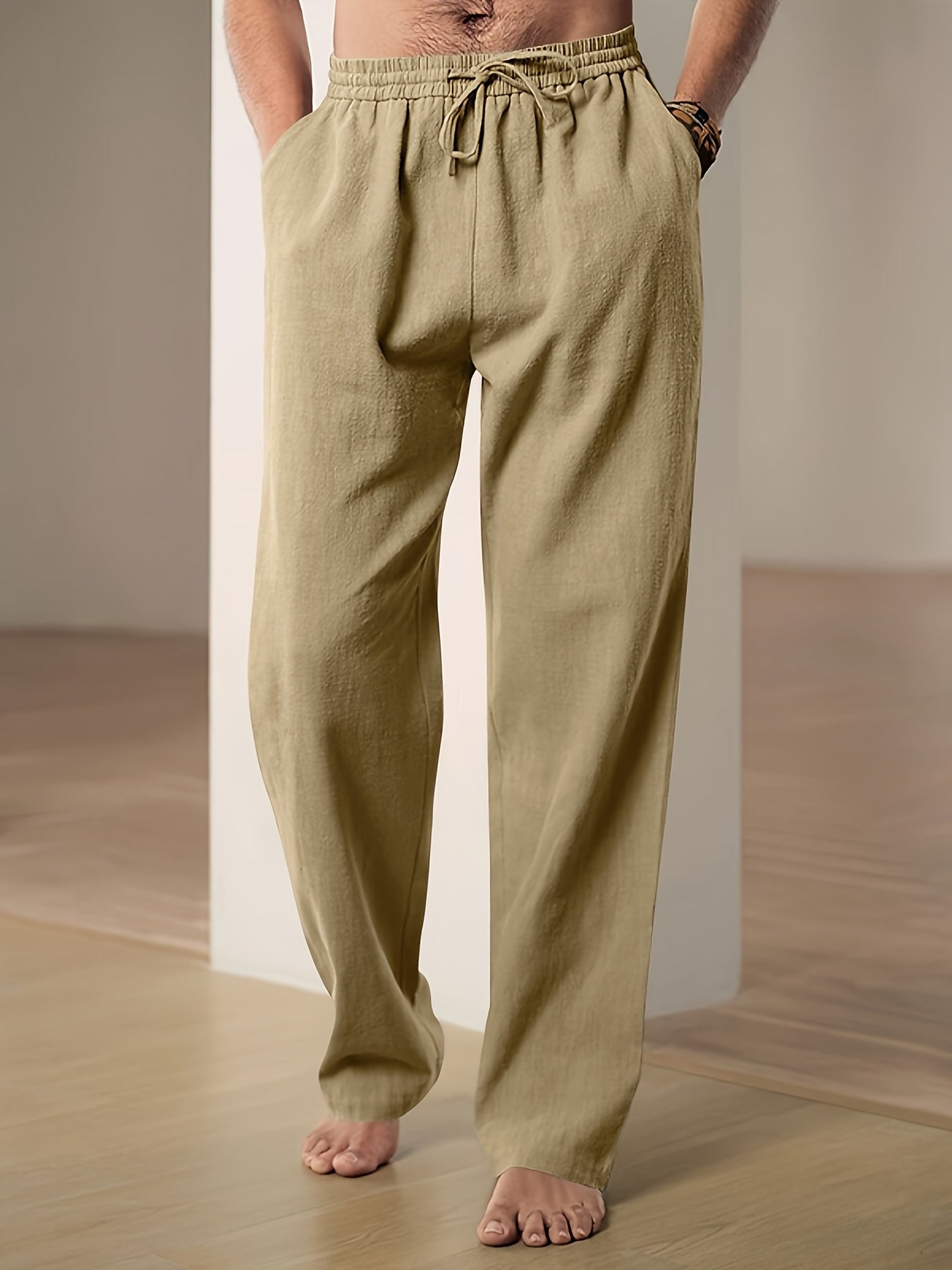 Men's Lightweight Relaxed Fit Lounge Trousers