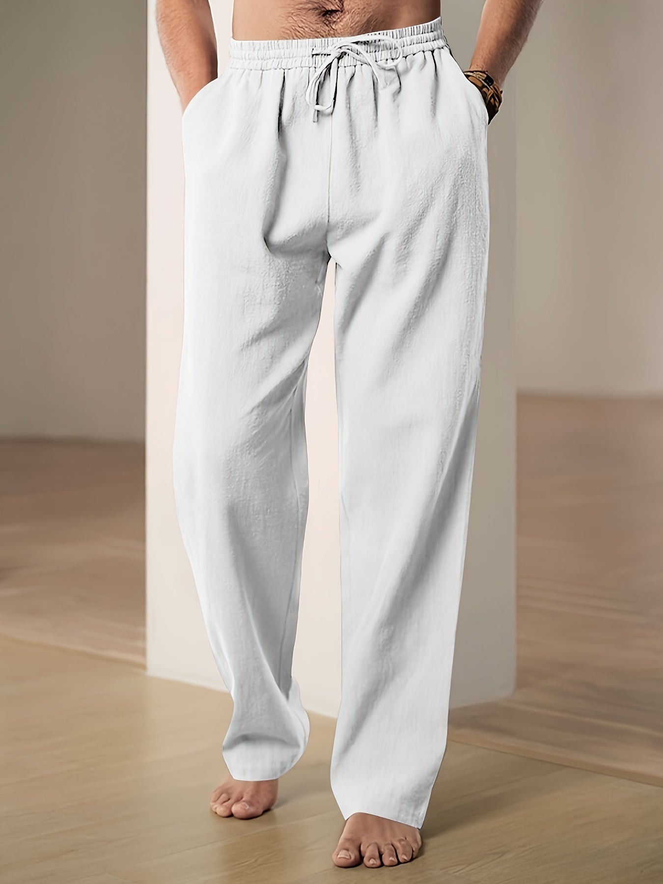 Men's Lightweight Relaxed Fit Lounge Trousers