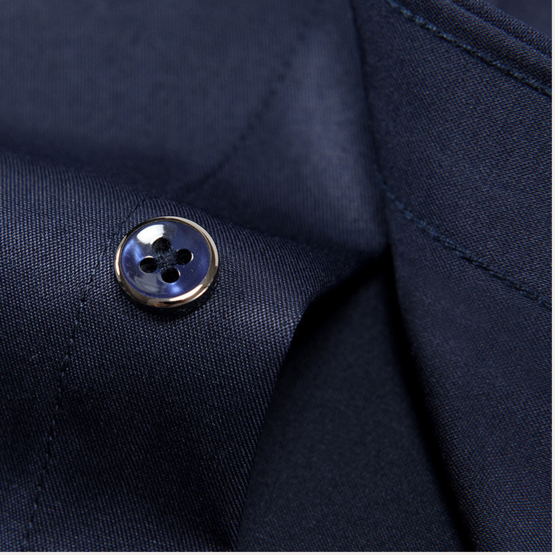 Men's Slim Fit Business Shirt - Elegant Dress Shirt