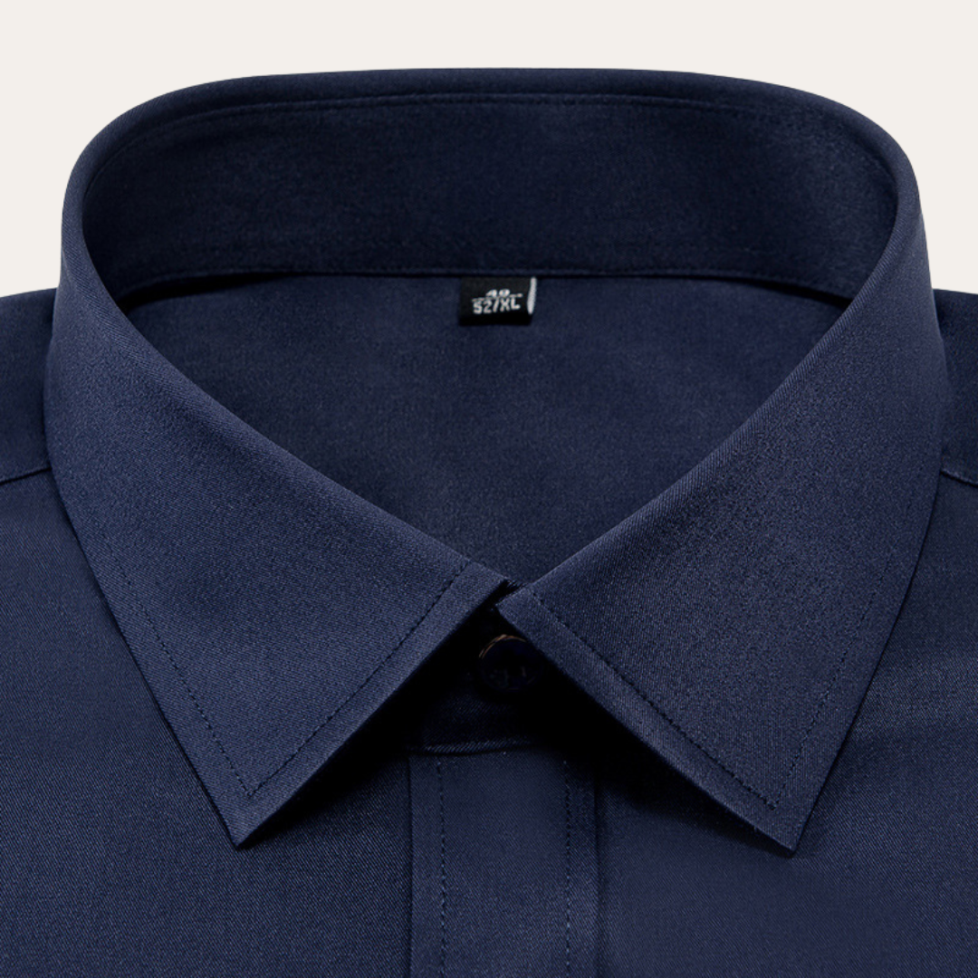 Men's Slim Fit Business Shirt - Elegant Dress Shirt