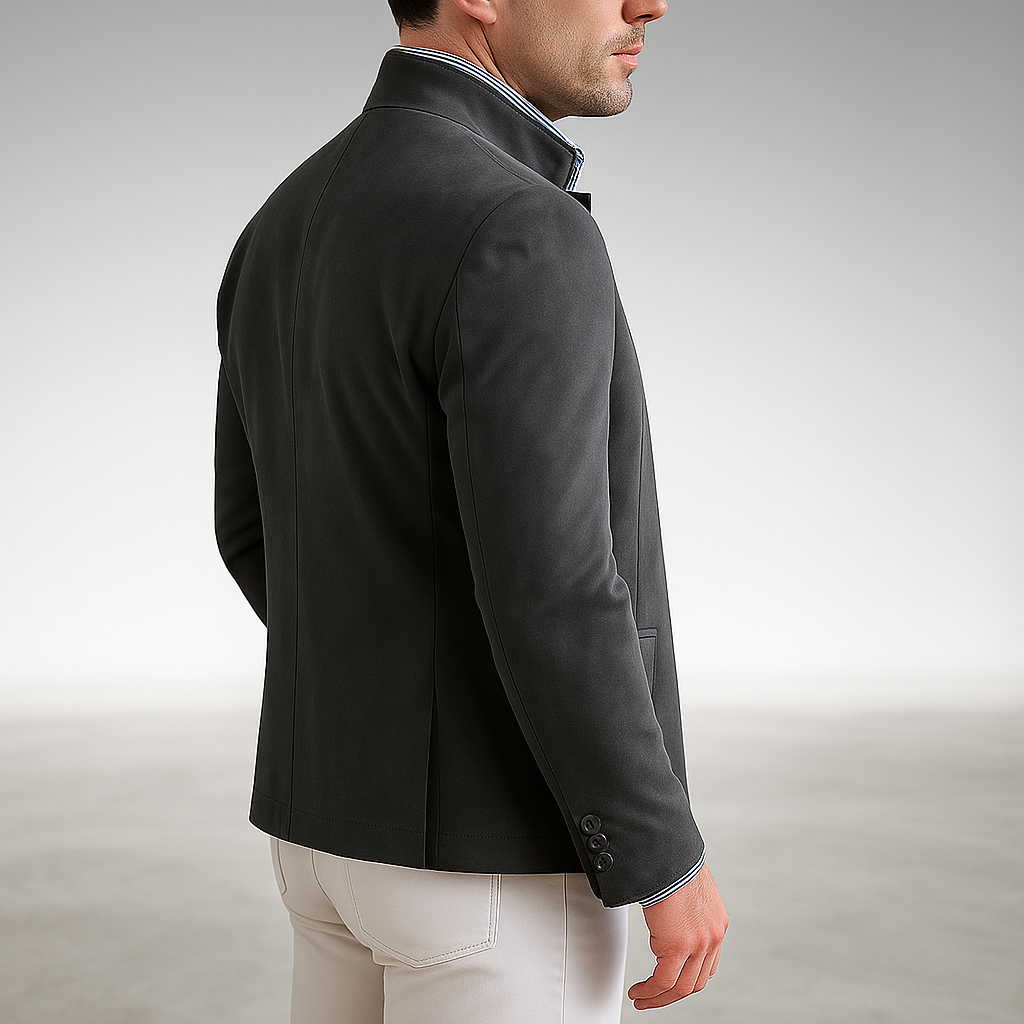 Ella | Men's Structured Button Cardigan for Casual Layering