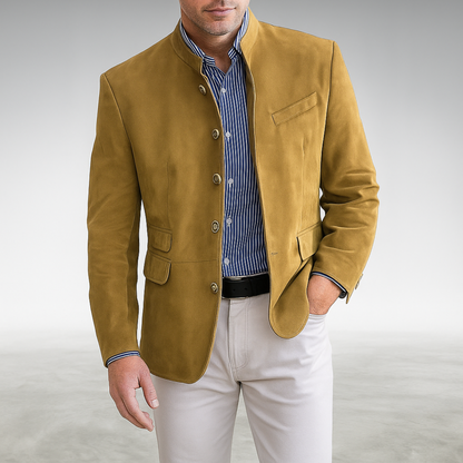 Ella | Men's Structured Button Cardigan for Casual Layering