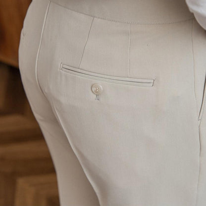 Men's Tailored Essential Trousers - Available in Classic Colours
