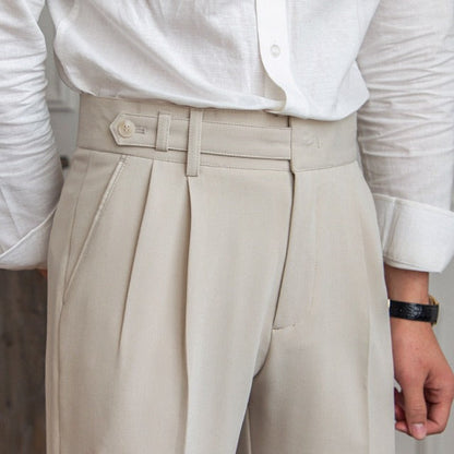 Men's Tailored Essential Trousers - Available in Classic Colours