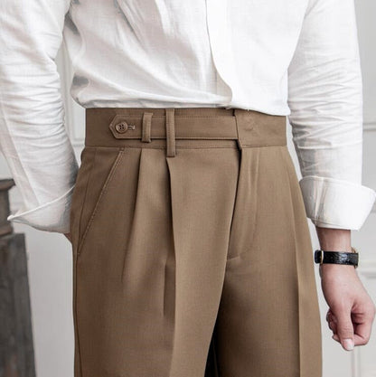 Men's Tailored Essential Trousers - Available in Classic Colours