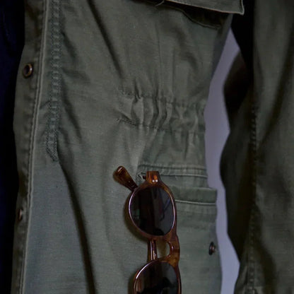 Men's Vintage Field Jacket - Adjustable Waist