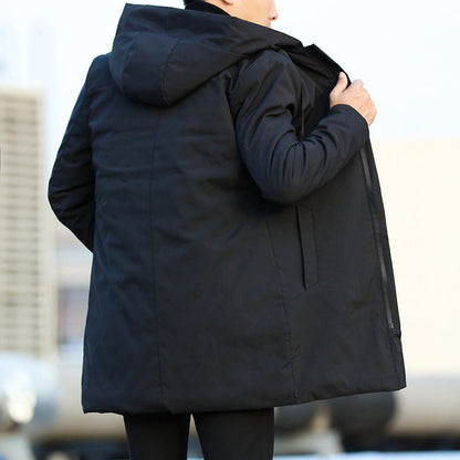 Waterproof Parka Winter Coat For Men With Modern Design