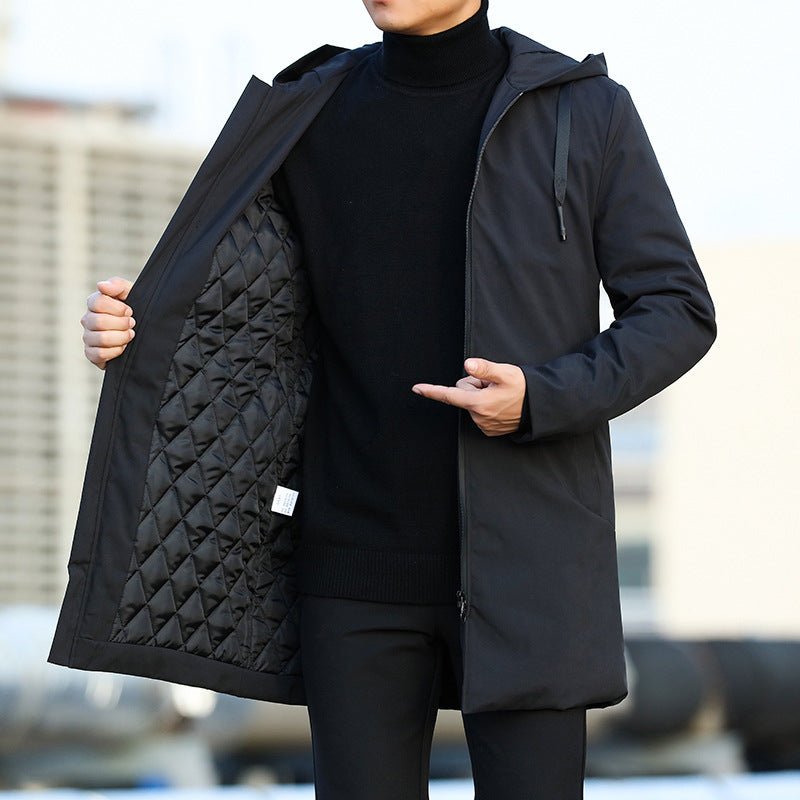 Waterproof Parka Winter Coat For Men With Modern Design