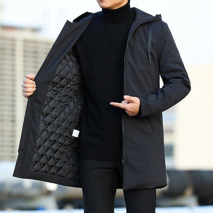 Waterproof Parka Winter Coat For Men With Modern Design
