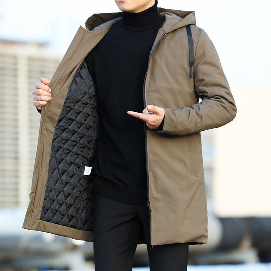 Waterproof Parka Winter Coat For Men With Modern Design