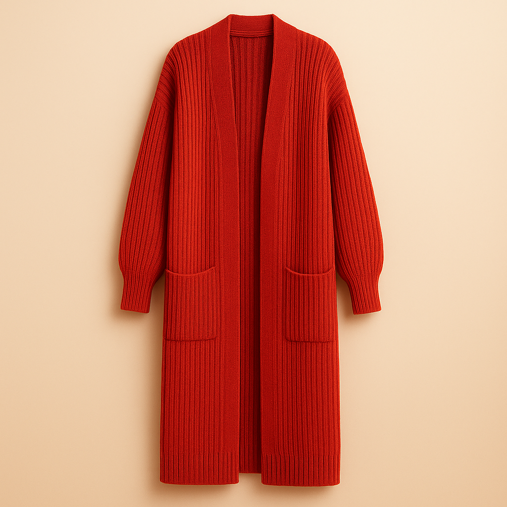 Fresh Label | Noor Lang Gebreid Vest