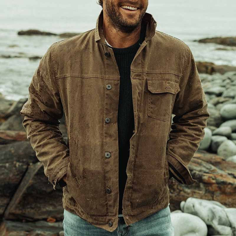 Men's Utility Jacket - Autumn Outdoor Style