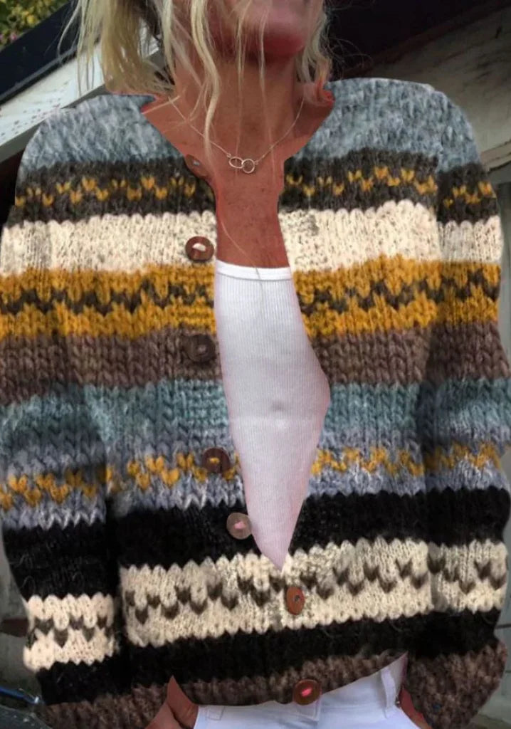 Sardines art cardigan