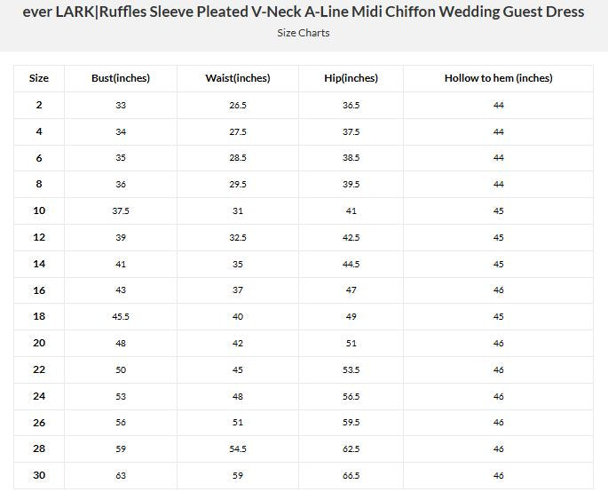 A-Line Midi Wedding Guest Dress | Chiffon