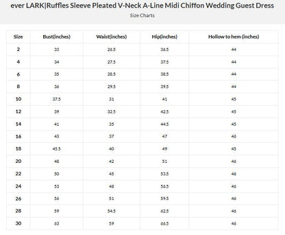 A-Line Midi Wedding Guest Dress | Chiffon