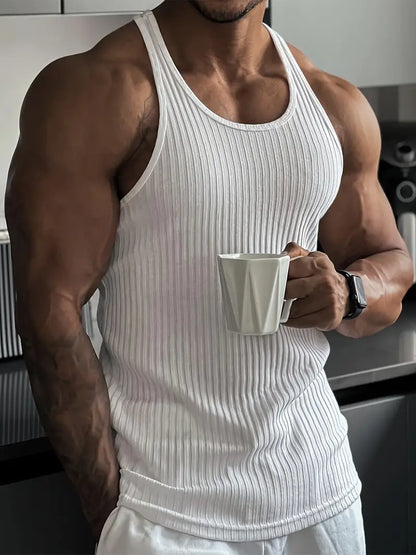 Men's Athletic Body Fit Tank Top - Sleek & Comfortable