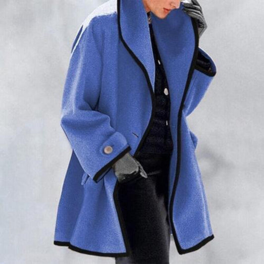 Women's Winter Double Button Trench Coat