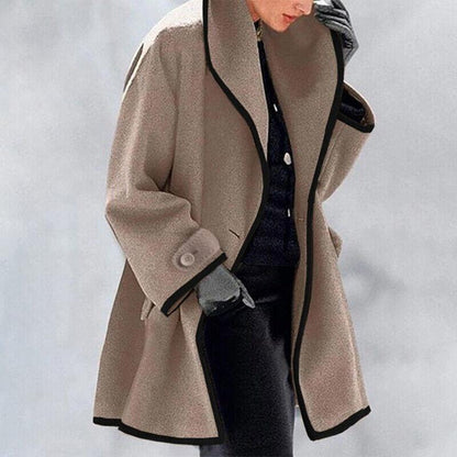 Women's Winter Double Button Trench Coat