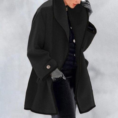 Women's Winter Double Button Trench Coat