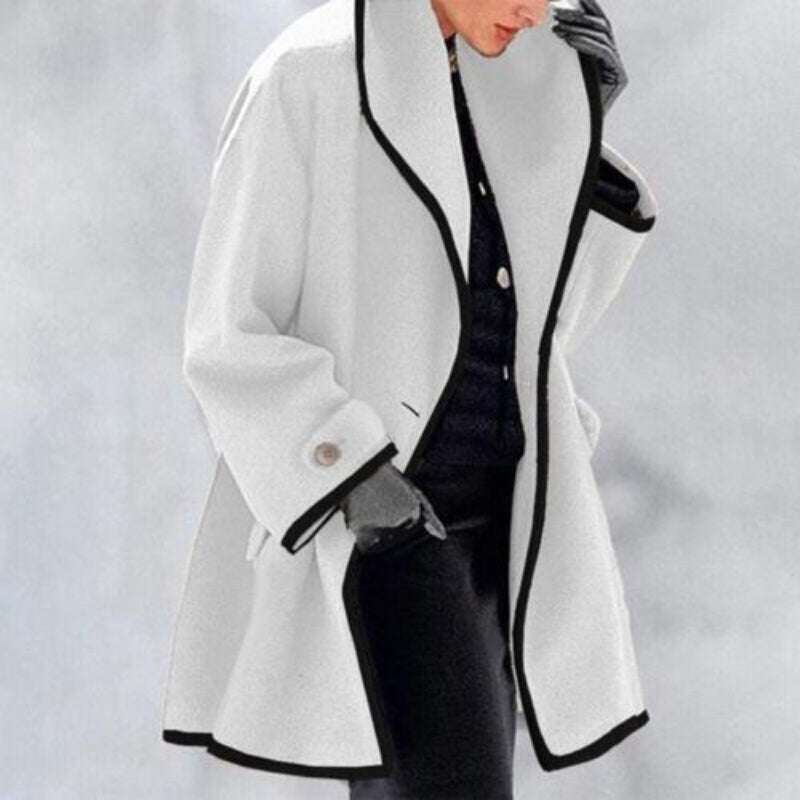 Women's Winter Double Button Trench Coat