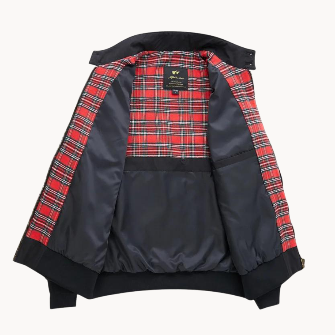 Men's Camden Heritage Harrington Jacket - Tartan