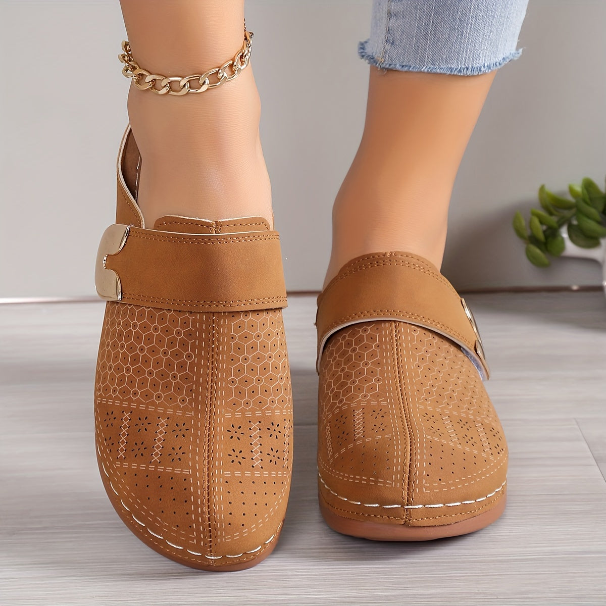 Women's Orthopedic Arch Support Slippers with Non-Slip Sole