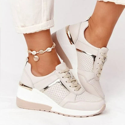 Women's Comfort Sneakers with Breathable Design