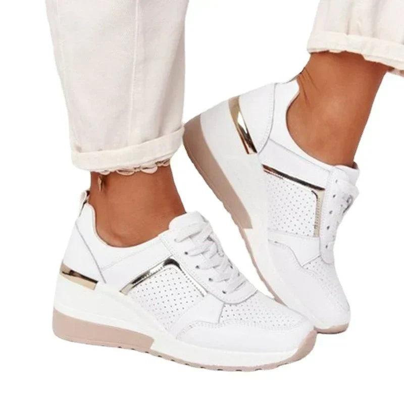 Women's Comfort Sneakers with Breathable Design