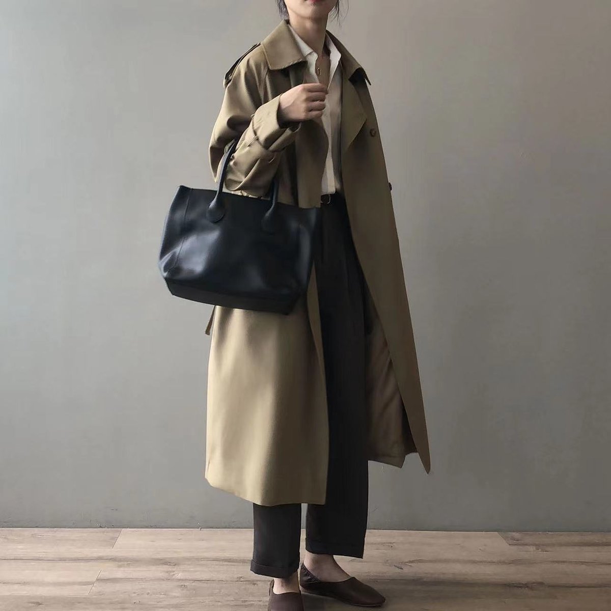 Eleanor | Vrouwen Dubbelzijdige Waterafstotende Lange Trenchcoat