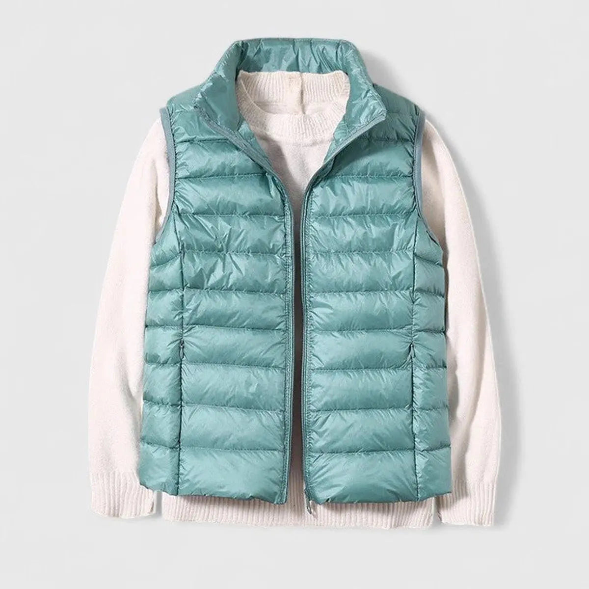 Women's Lightweight Quilted Puffer Vest Sleeveless Gilet